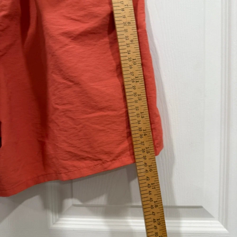 Patagonia Men's Orange Swim‎ Trunks Shorts Size Medium  Drawstring Pocket